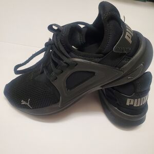 Puma Black Shoes Design Cushioned Comfort